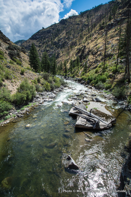 Big Creek, afluente del río Middle Fork Salmon, Idaho.