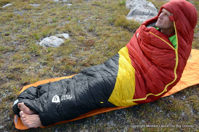Sierra Designs Nitro 800 Saco de dormir de 20 grados.