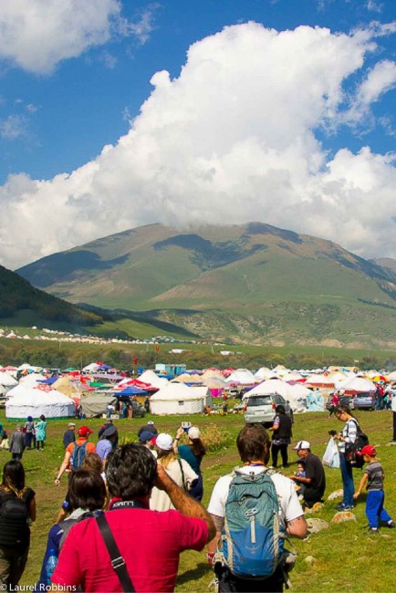 200 yurtas en Kyrchyn para los World Nomad Games