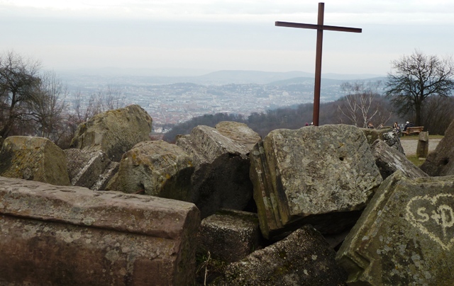 Vista de Stuttgart desde el Birkenkopf, Alemania