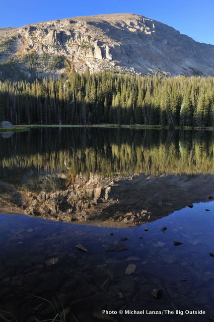 Lago Ouzel, cuenca salvaje, Parque Nacional de las Montañas Rocosas, Colorado.