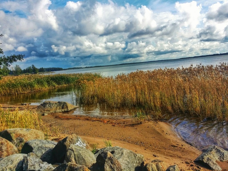 Una de las siete playas que se encuentran en la ciudad costera de Vaasa, ubicada en la costa oeste de Finlandia.