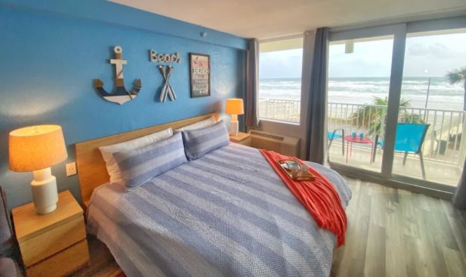 Fantástico Estudio King Size Frente al Mar