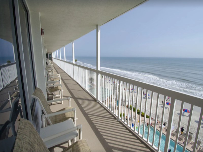 Echa un vistazo a este estudio frente al mar en Daytona Beach