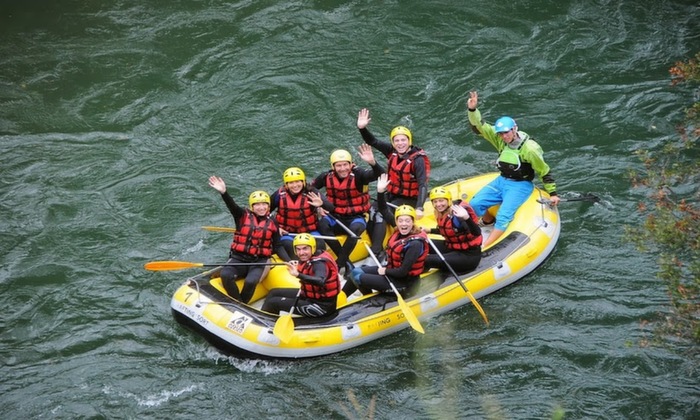 Comenzando nuestro viaje de rafting Comenzando nuestro viaje de rafting