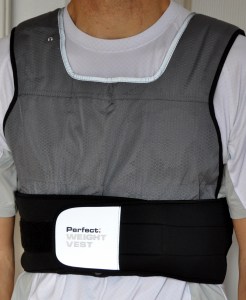 Perfecto 20 libras. Chaleco de peso