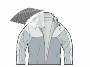 Tecnología especial Gore Tex en foco.