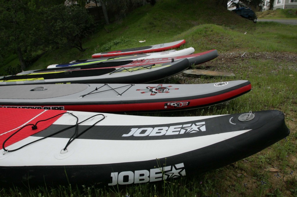 Revisión de sup inflable jobe aero 12 6: nariz estrecha y basculante del jobe.