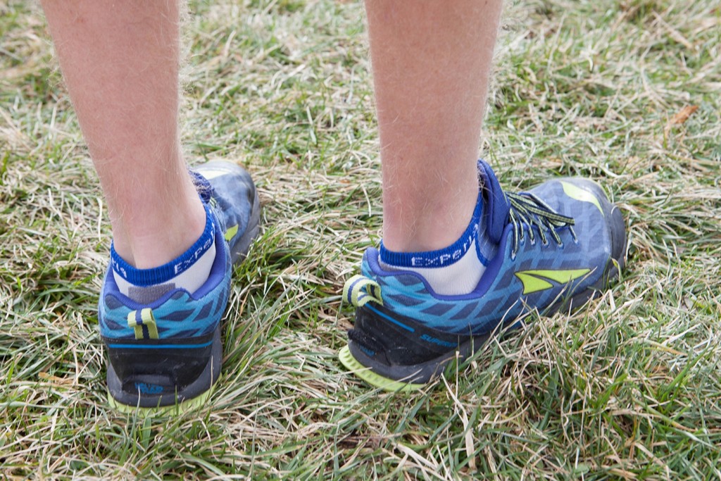 Revisión de los calcetines para correr thorlos experia xccu: el corte bajo es un poco