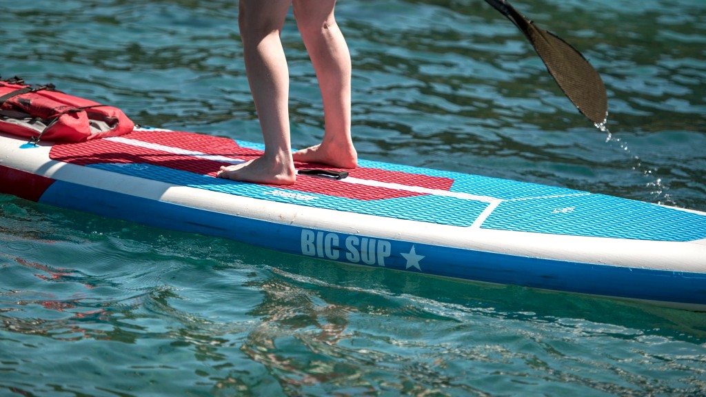 Revisión de sup inflable bic sport 11 wing air evo: si planeas girar remando hacia adelante, muévete con cautela hacia...