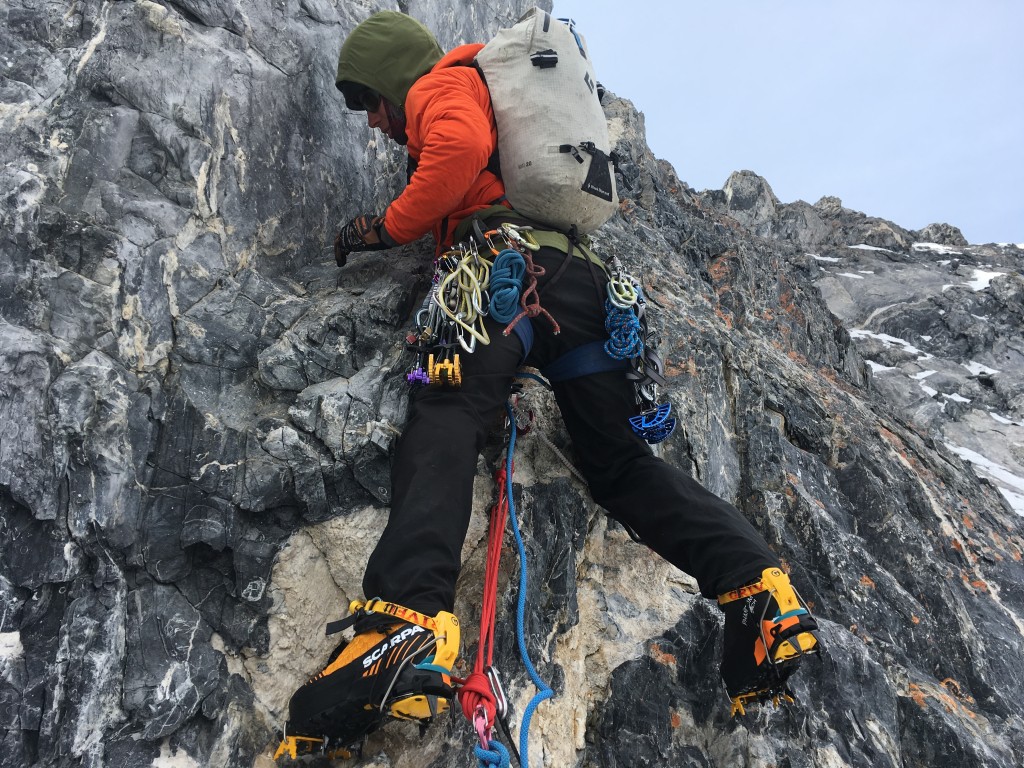 Revisión de las botas de montañismo Scarpa Phantom Tech: Andy con una ventaja delicada. Cuando las cosas se pusieron técnicas, nos encantó esto...