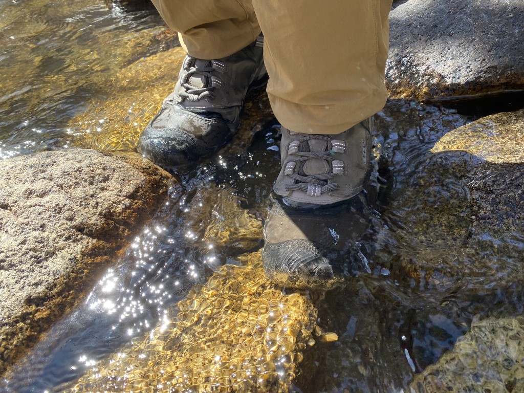 Revisión de las botas de montaƱa Keen Ridge Flex Mid Wp para hombre: Ā”aquĆ no hay problemas mĆ”s que los pies frĆos en esta corriente alimentada por el deshielo!