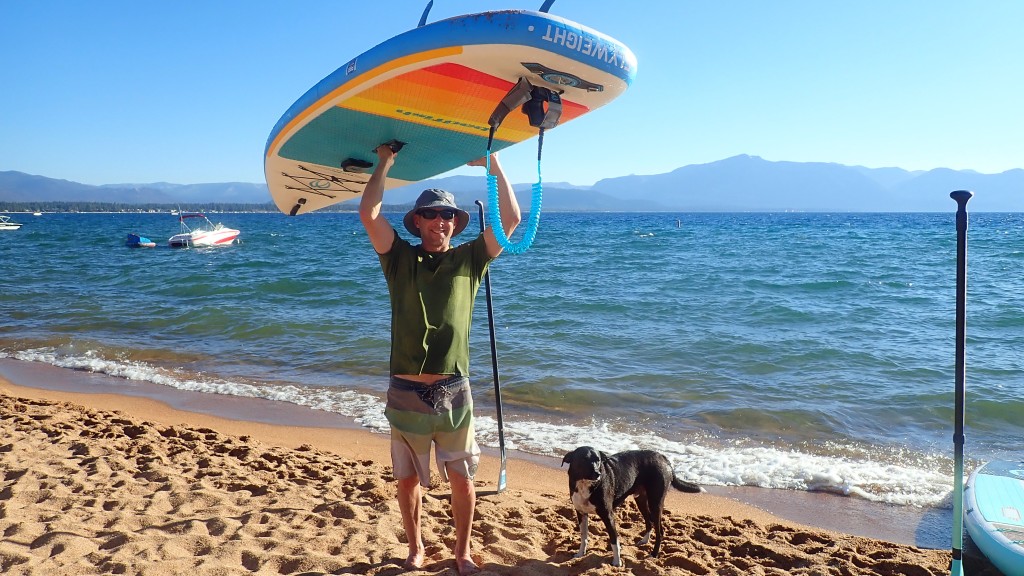 Revisión del sup inflable badfish flyweight: llevar el peso mosca es un placer debido al peso ligero del...
