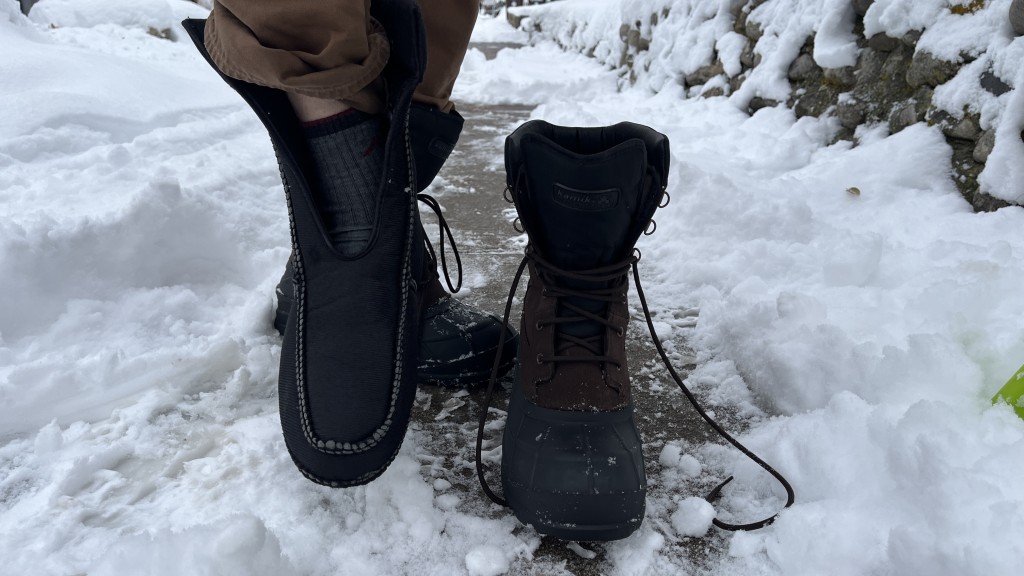 Revisión de las botas de invierno Kamik Nation Plus: un forro extraĆble con aislamiento sintĆ©tico proporciona calidez.