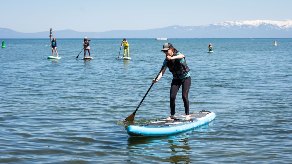 Revisión del sup inflable Bluefin Cruise Carbon: el Cruise Carbon se parecĆa mĆ”s a una tabla sólida de todos los que...