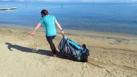 La bolsa de transporte incluida del Bluefin es una de las mƔs grandes y...