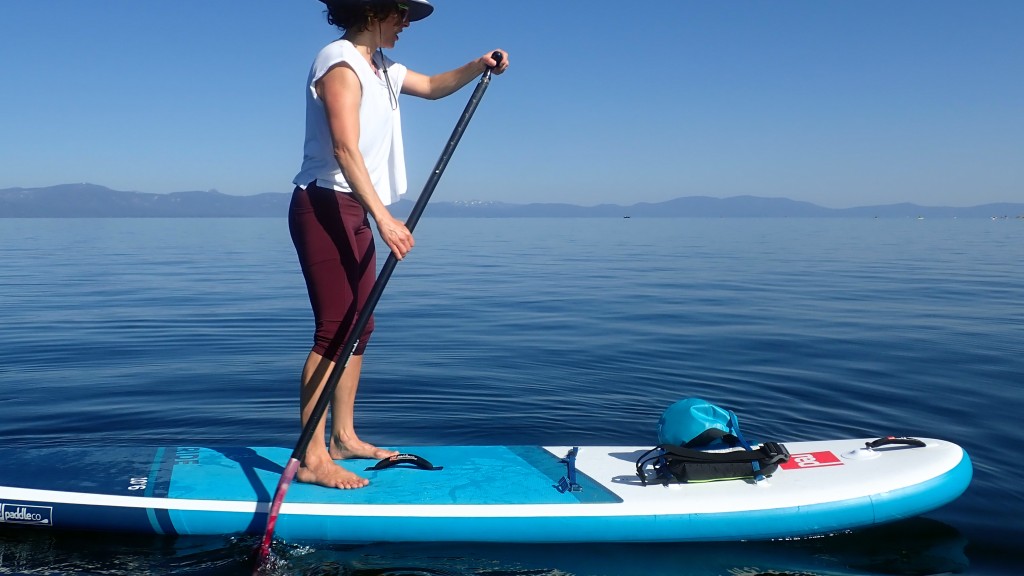 Revisión del remo de sup de 2 piezas de fibra de vidrio de malta encuadernado en aguamarina: no hay juego en el mango o el eje mientras rema, lo que permite que su...