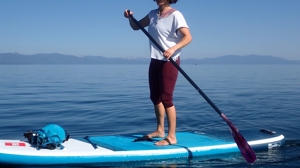 Revisión del remo de sup de 2 piezas de fibra de vidrio Aquabound Malta: elija el tamaño de remo correcto para su altura y ajústelo...