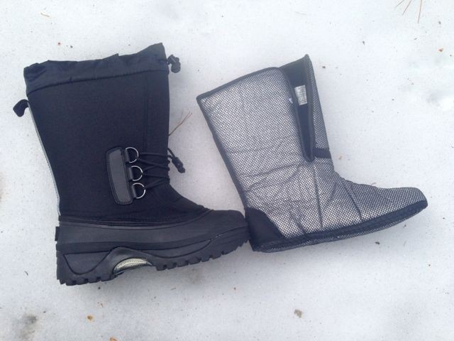 Revisión de botas de invierno Baffin Arctic para hombre: Baffin Arctic desmontado.