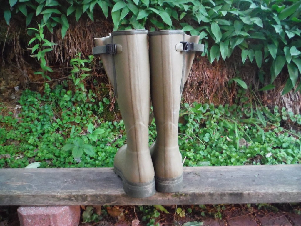 Revisión de las botas de lluvia le chameau vierzon: la altura del eje es de 17,5 pulgadas, una de las botas mÔs altas que...