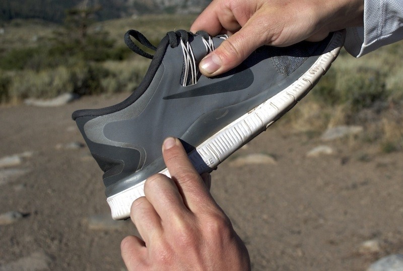 Revisión de zapatos descalzos Nike Free 5.0: el material superior utilizado en los Free 5.0 parece impedir una adecuada...
