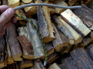 Revisión de la cuerda de escalada esprit alpine personal escape rope: la cuerda de escape personal esprit alpine de 6 mm (gris) muestra su...