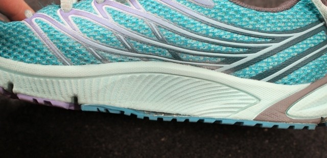 Revisión de zapatos merrell bare access arc 4 para mujer para crossfit: estos zapatos no estÔn diseñados para escalar cuerdas. después de sólo 15 cuerdas...