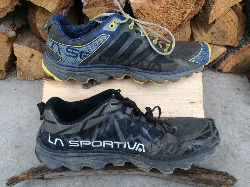 Revisión de las zapatillas de trail running la sportiva helios 2.0 para hombre: la parte superior del nuevo helios 2.0 (parte inferior) es funcionalmente muy...