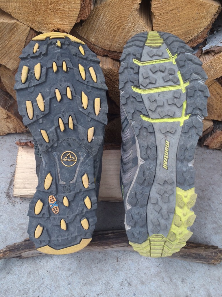 Revisión de las zapatillas de trail running la sportiva wildcat 3.0 para hombre: la wildcat 3.0 (izquierda) y la caldorado (derecha) son zapatillas similares...