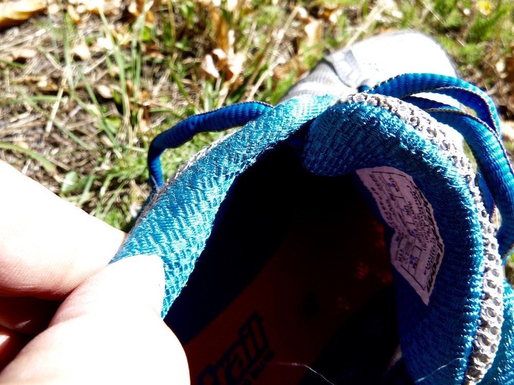 Revisión de las zapatillas de trail running Montrail Bajada II para mujer: la parte superior es cómoda y bastante transpirable.