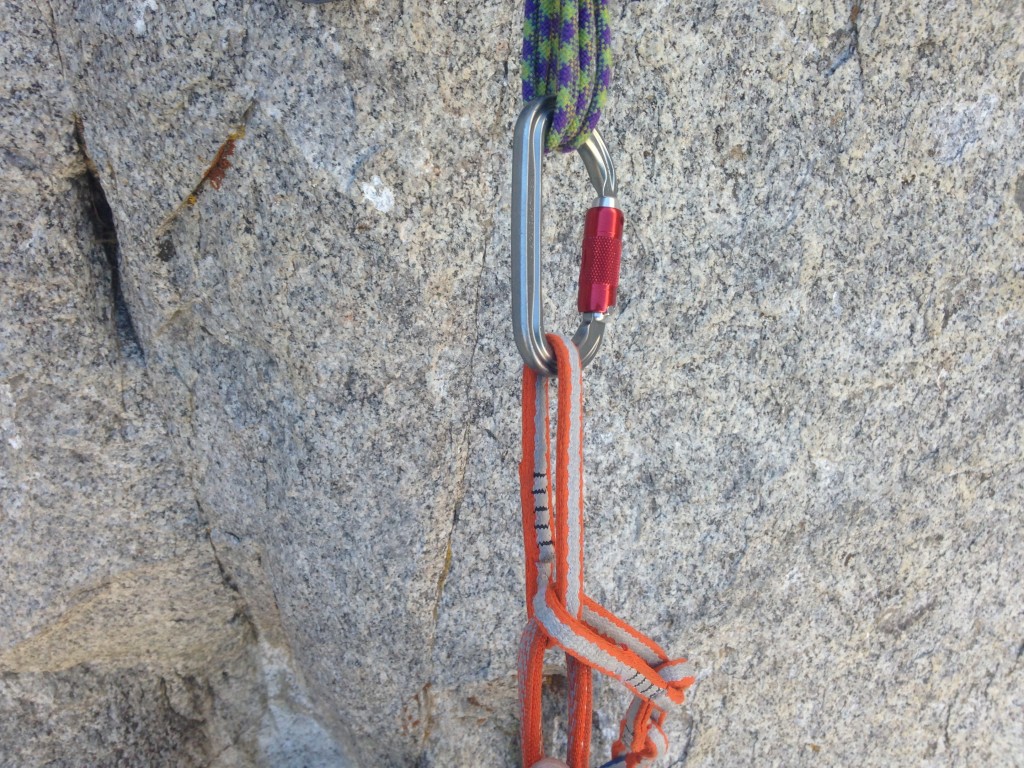 Revisión del mosquetón con cierre giratorio Petzl am'd: para sujetarlo a anclajes con una correa personal, el am'd era uno...