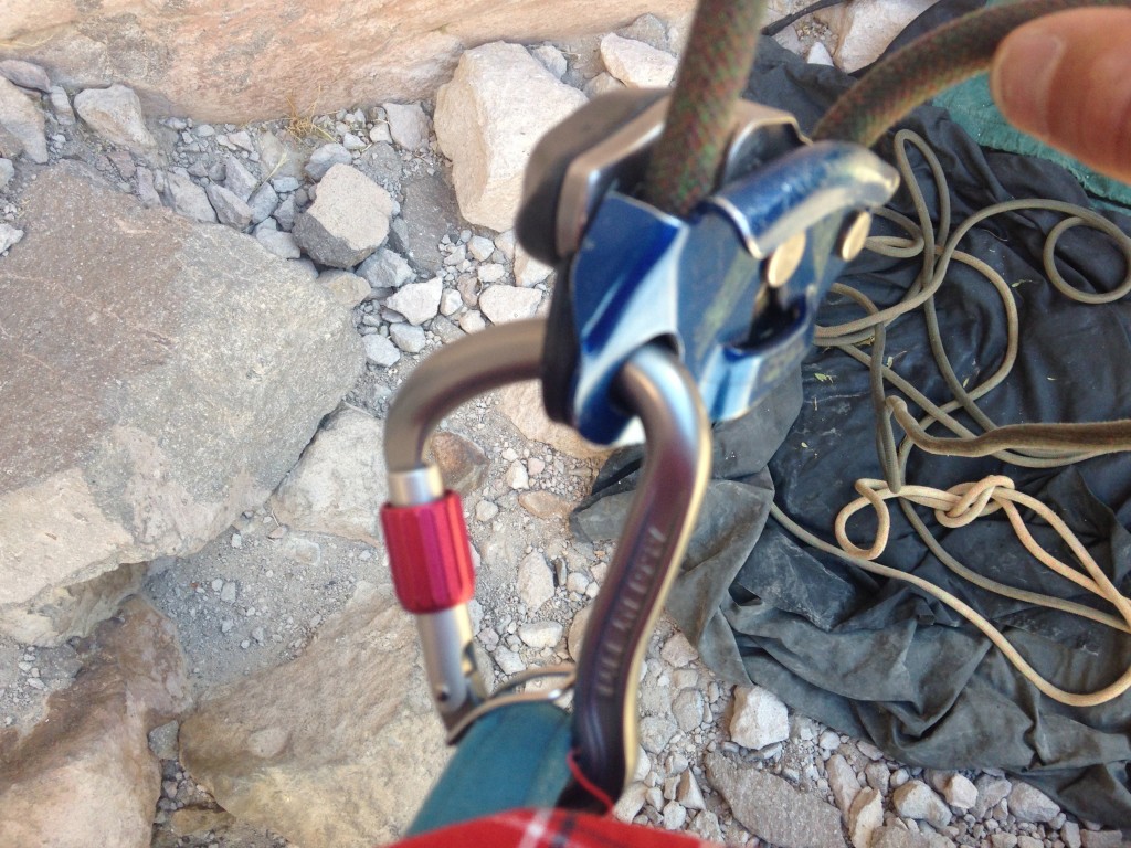Revisión del mosquetón de bloqueo de aseguramiento Wild Country Ascent Lite: el Ascent Lite captura el bucle de aseguramiento de forma segura con un sujetador de cables...