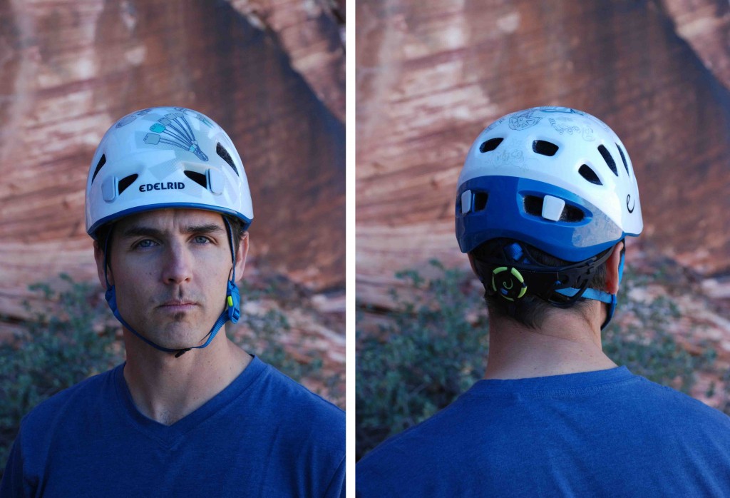 Revisión del casco de escalada Edelrid Shield II: este era el mÔs pesado de los cascos "ligeros". cascos de espuma. es un...