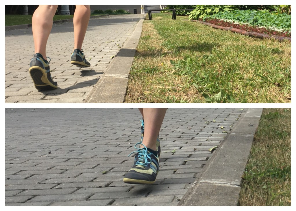 Revisión de zapatos xero prio para mujer descalzos: prueba del rendimiento del prio en calles adoquinadas en...