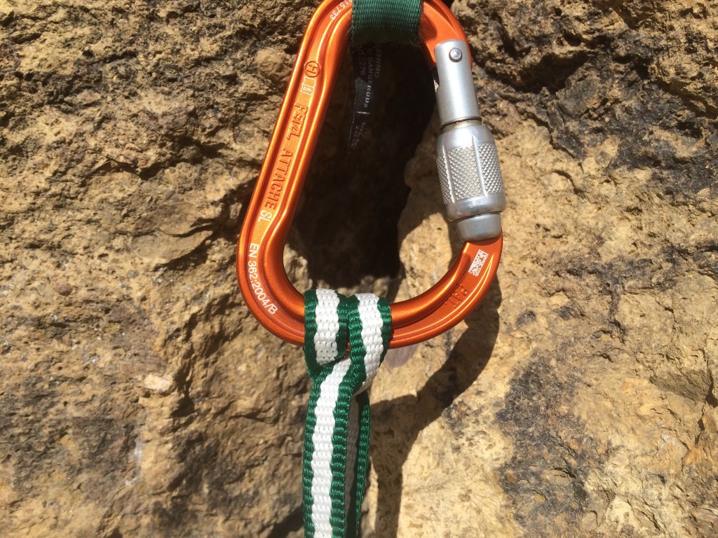 Revisión del cabestrillo de escalada del cabestrillo de bucle abierto Metolius: los nudos son fÔciles de atar y desatar con este cabestrillo, especialmente el clavo...