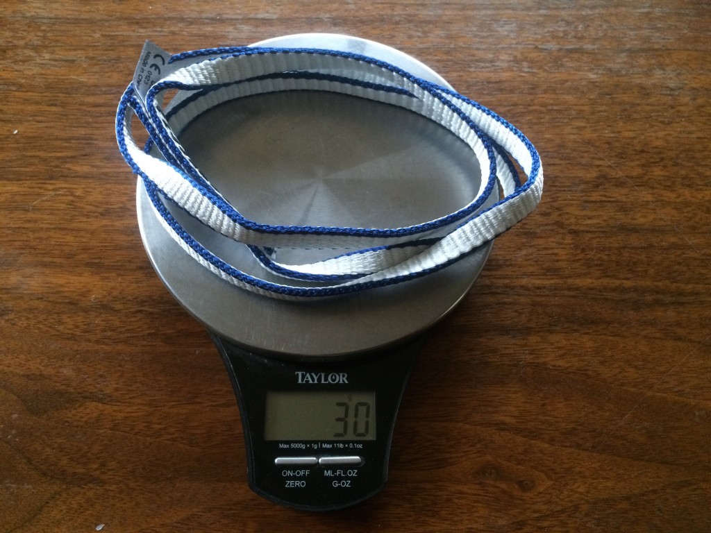 Camp USA Revisión del cabestrillo de escalada con cabestrillo de dyneema express de 11 mm: con un peso de 30 g, este es uno de los cabestrillos de dyneema mĆ”s pesados āāque...