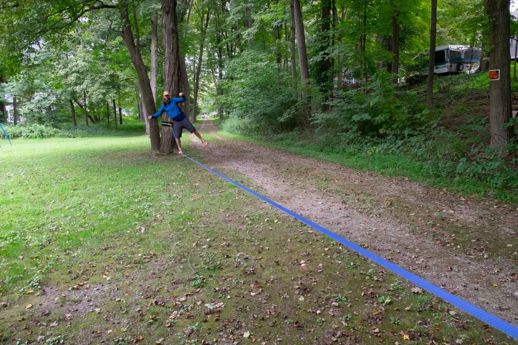 Revisión de gibbon flowline slackline: al ser tan fácil de configurar, la flowline es una línea ideal para una rápida...