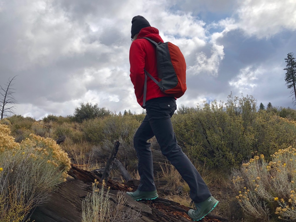 Revisión de zapatos para caminar arc'teryx aerios fl gtx para mujer: al realizar pruebas en troncos, senderos y rocas, descubrimos que la suela...