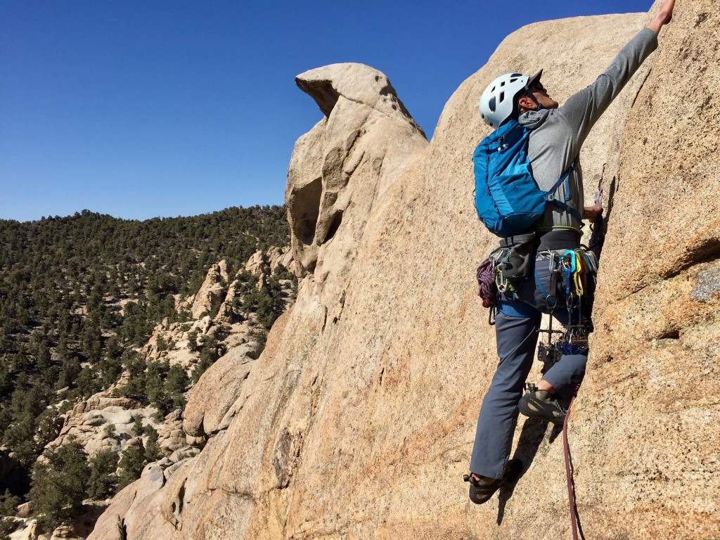 Revisión de la mochila de escalada Exped Summit Lite 15: lĆder con Summit Lite.