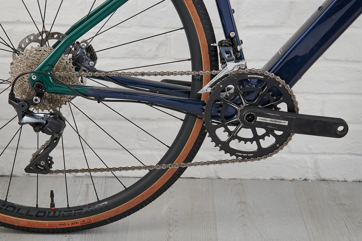 Transmisión Shimano Ultegra en el Cannondale Topstone Carbon Ultegra RX