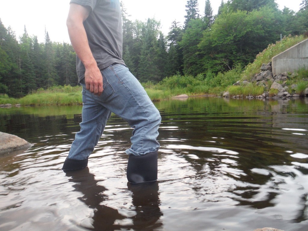 Revisión de las botas altas de lluvia clĆ”sicas de Bogs: la parte superior de neopreno es impermeable. aunque parece que podrĆa...