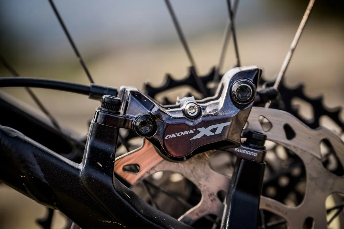Shimano XT Frenos y rotor Shimano